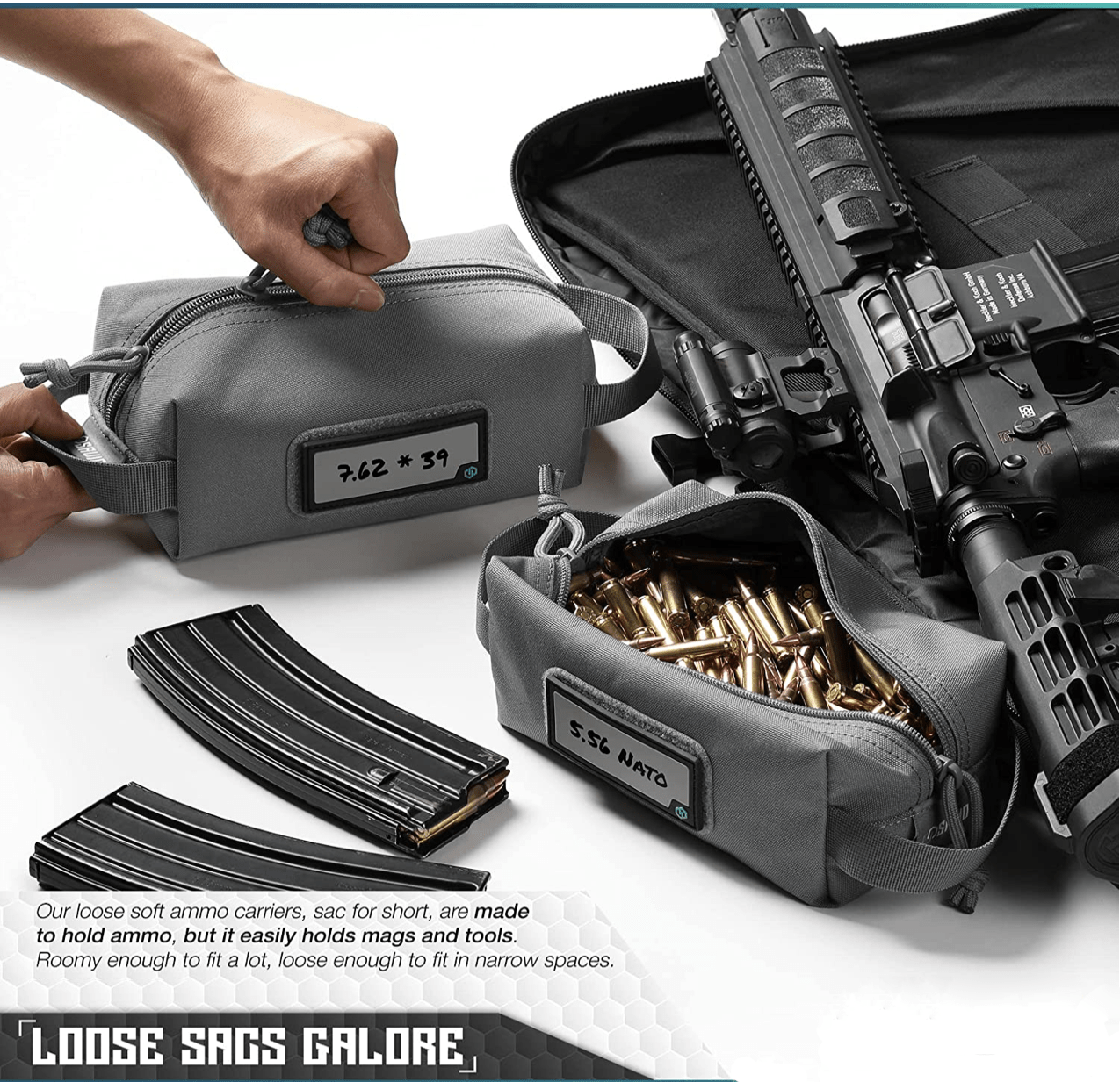 Soft Tactical Storage Pouch - Aimoptic