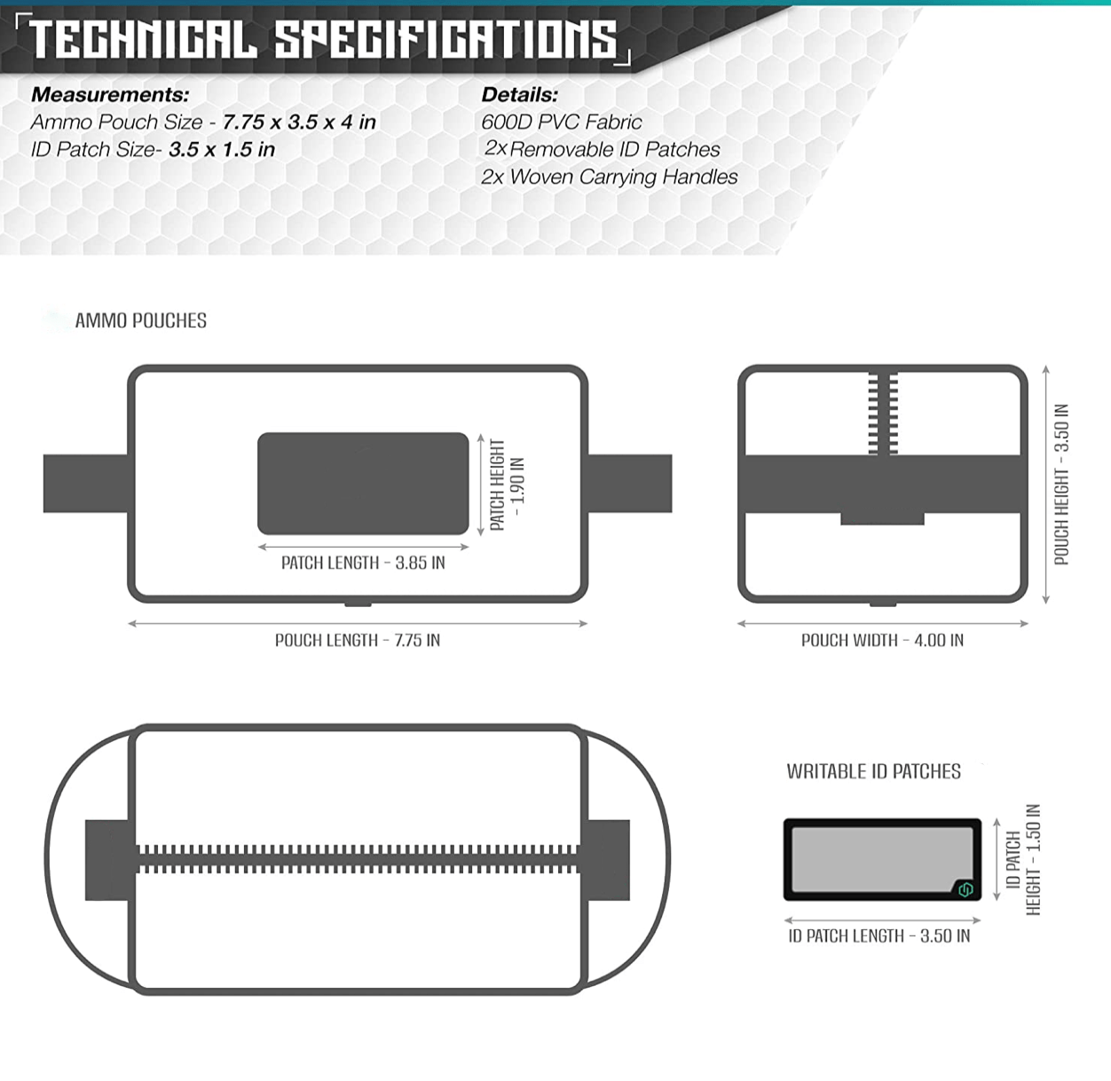 Soft Tactical Storage Pouch - Aimoptic
