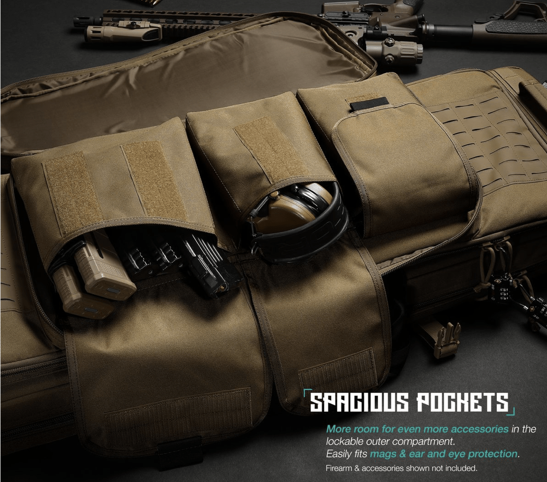 Specialist 36" - Double Rifle Case - Aimoptic