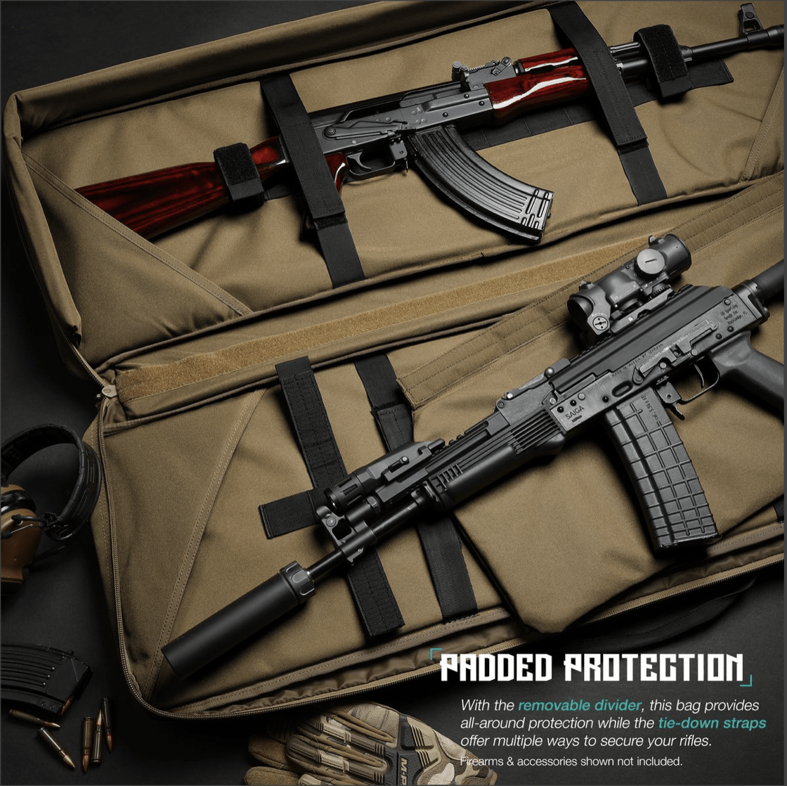 Specialist 42" - Double Rifle Case - Aimoptic