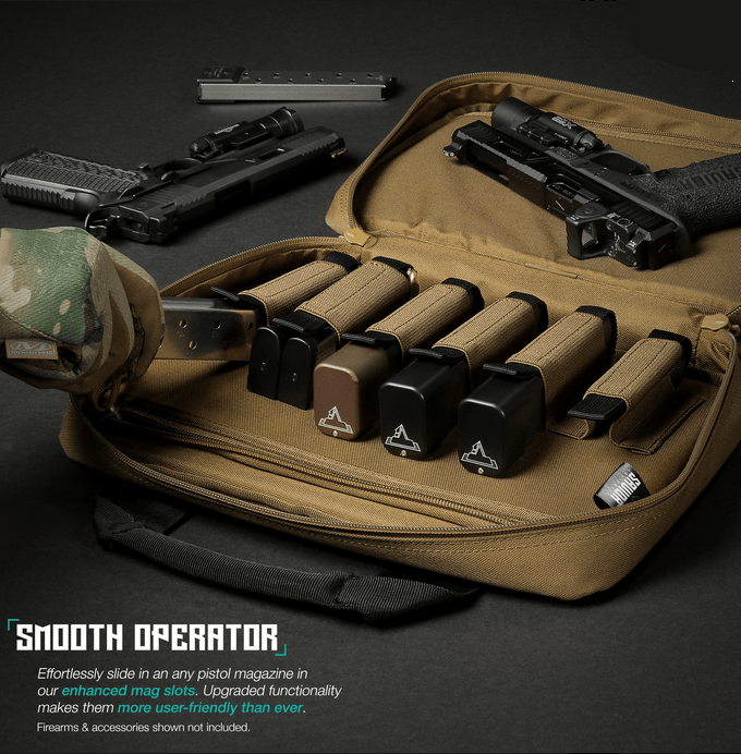 Specialist Series Double Pistol Case - Aimoptic