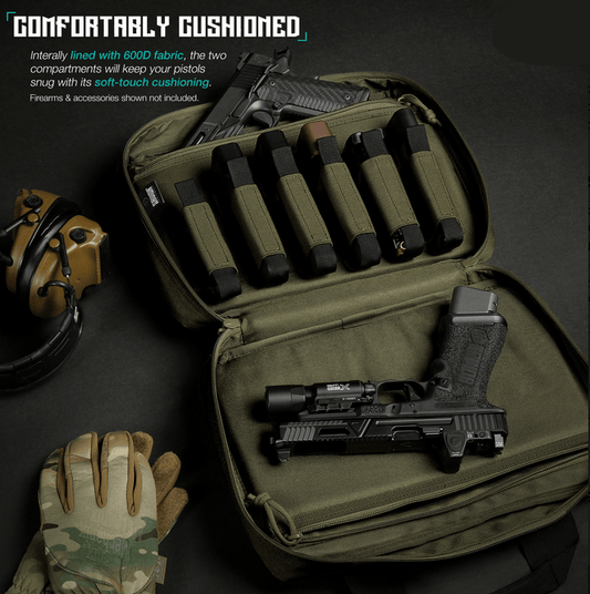 Specialist Series Double Pistol Case - Aimoptic