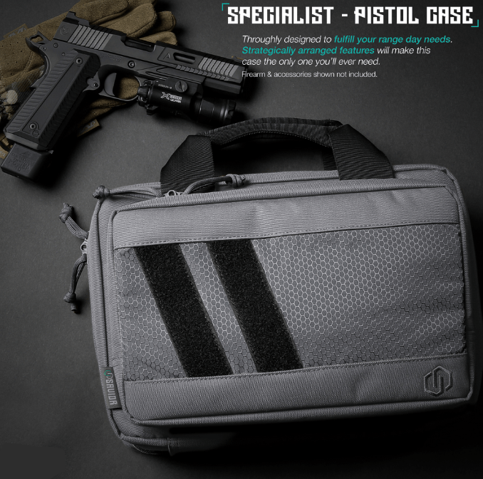 Specialist Series Double Pistol Case - Aimoptic