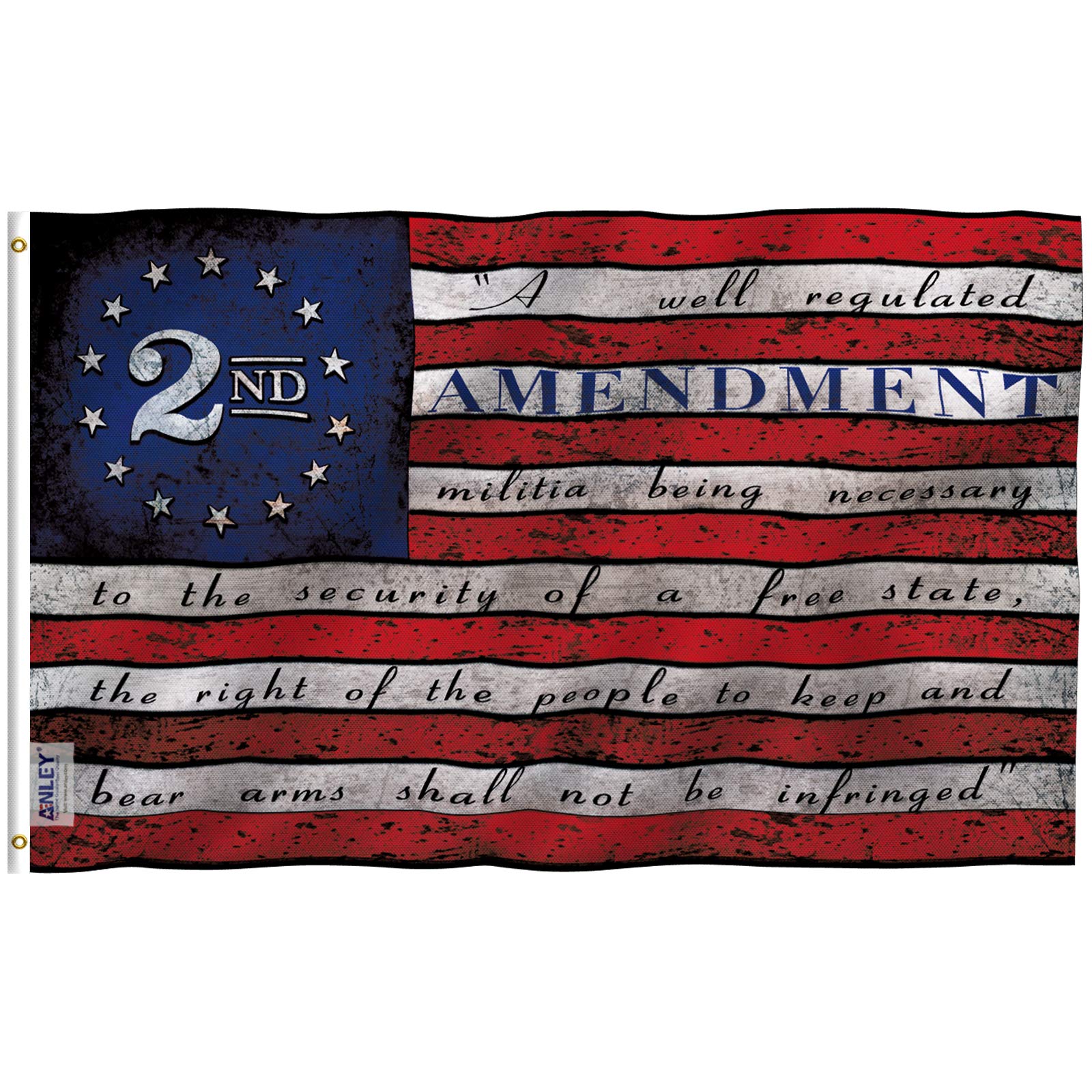 Stand for the 2nd Amendment Flag - 3' x 5' - Aimoptic