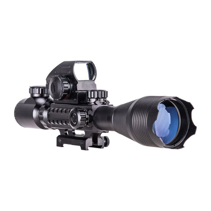 TAC - 1: 4 - 16x50 Illuminated Reticle Scope Package - Aimoptic