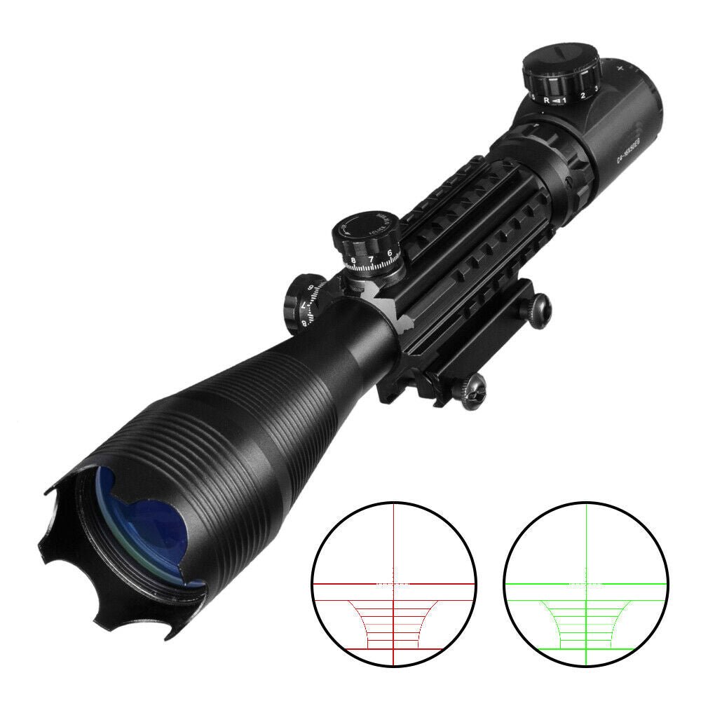TAC - 1: 4 - 16x50 Illuminated Reticle Scope Package - Aimoptic