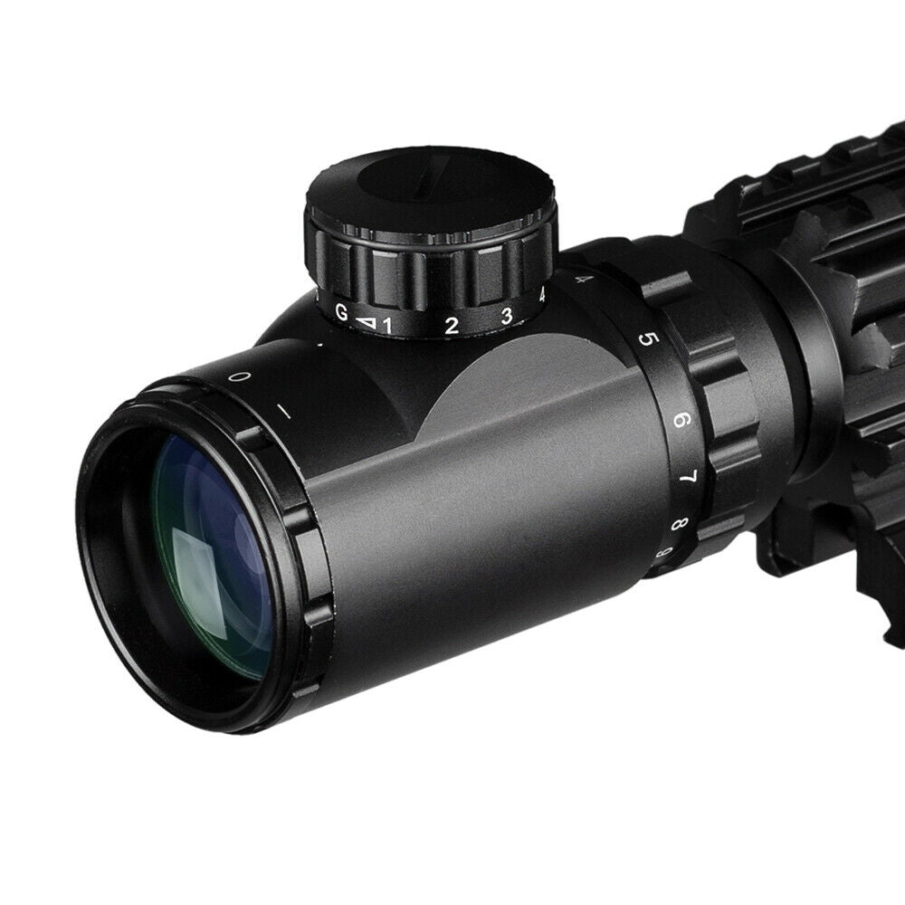 TAC - 1: 4 - 16x50 Illuminated Reticle Scope Package - Aimoptic