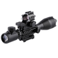 TAC - 2: 4 Piece 4 - 16x50 Illuminated Reticle Scope Package - Aimoptic