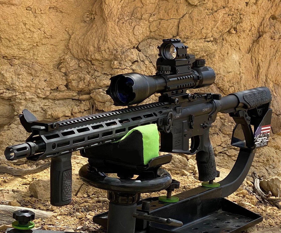 TAC - 2: 4 Piece 4 - 16x50 Illuminated Reticle Scope Package - Aimoptic