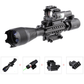 TAC - 2: 4 Piece 4 - 16x50 Illuminated Reticle Scope Package - Aimoptic