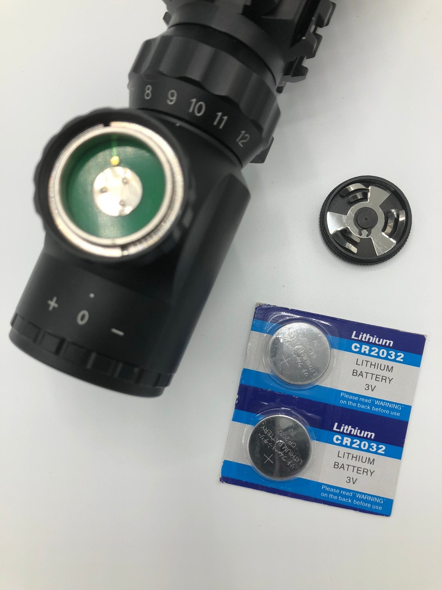 TAC - 5: 4 - 12x50 Illuminated Reticle Scope Package - Includes 4 Mode Dot Sight and Green or Red Laser - Aimoptic