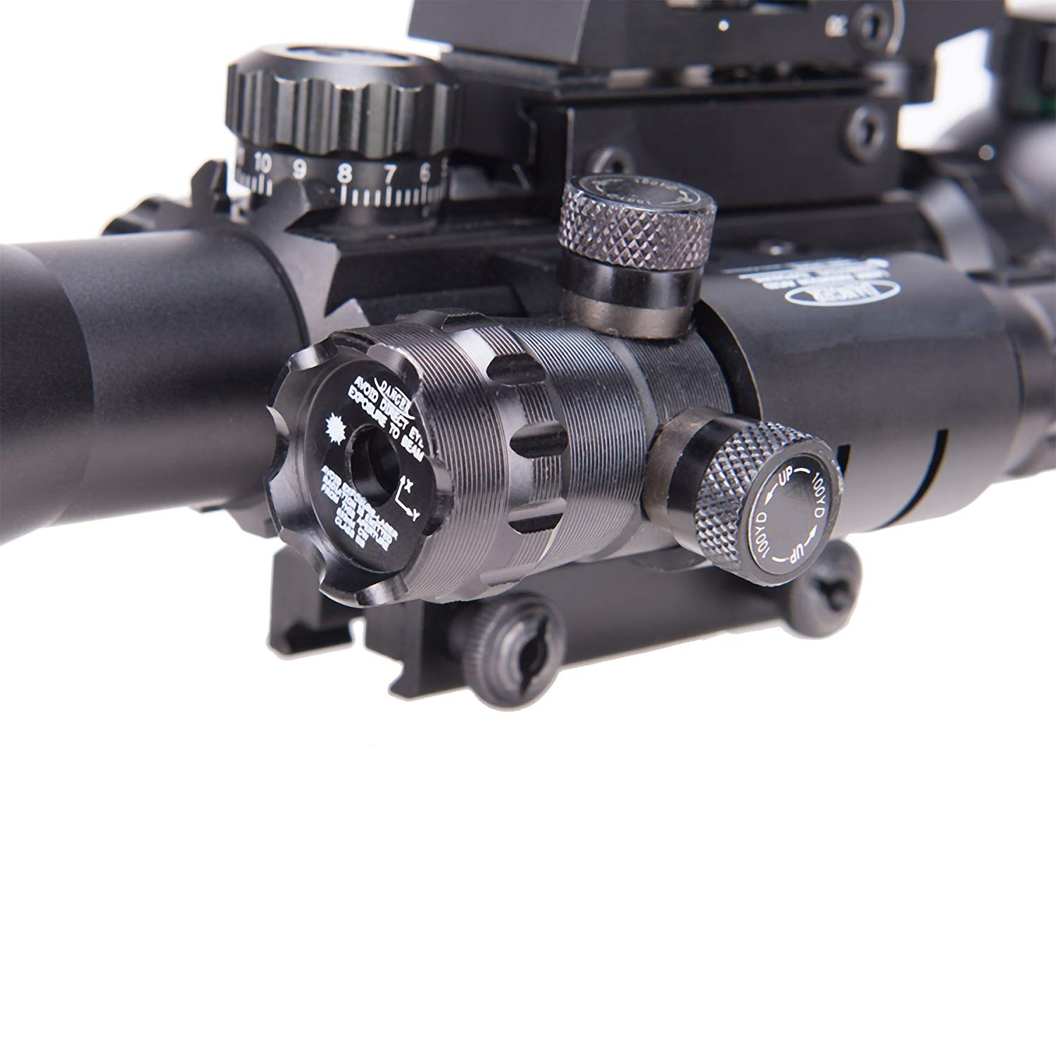 TAC - 6: 4 - 12x50 Illuminated Reticle Scope Package - Aimoptic