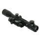 Tactical C3 - 9X40EG Optical Rifle Scope with Green Laser Sight Mounts & Acc Rails - Aimoptic