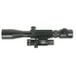 Tactical C3 - 9X40EG Optical Rifle Scope with Green Laser Sight Mounts & Acc Rails - Aimoptic