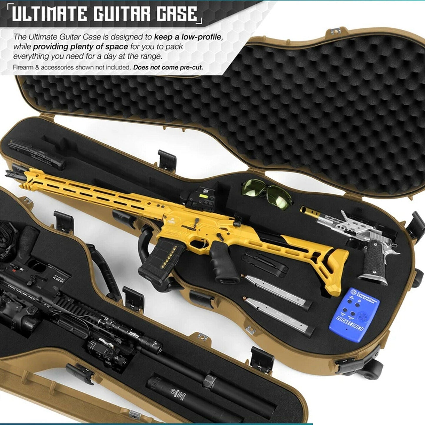 Tactical Discreet Guitar Case - Aimoptic