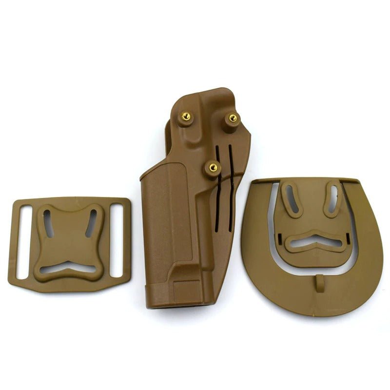 Tactical Holster Level Retention Auto Lock Duty Pistol Gun Holster - Aimoptic