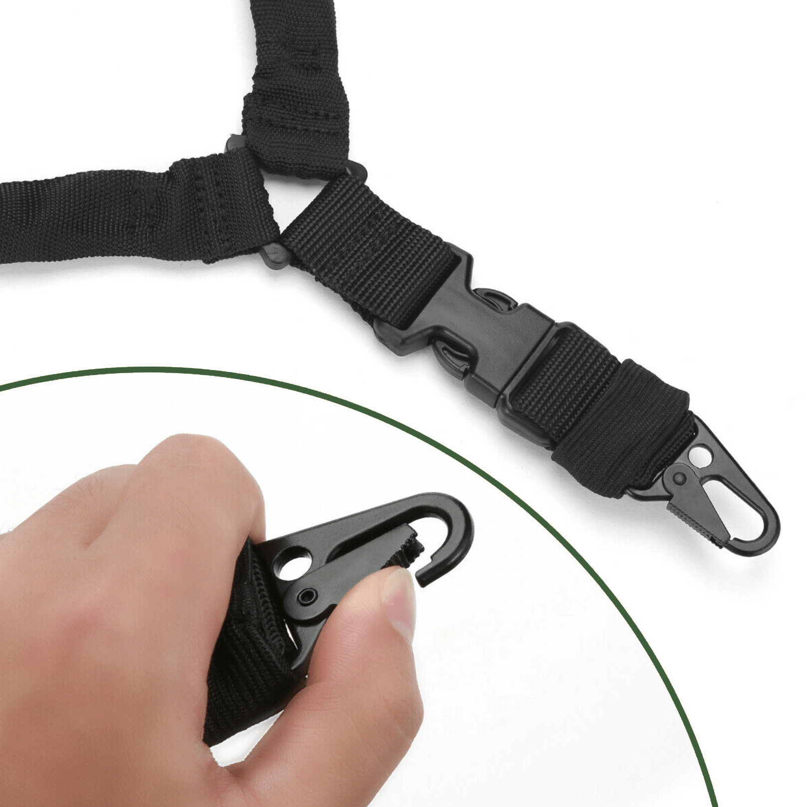 Tactical Single Point Bungee Sling - Aimoptic
