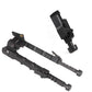 Tactical Support Bipod Outdoor Tripod Adjustable Joint Converter 20mm Picatinny Accessories - Aimoptic