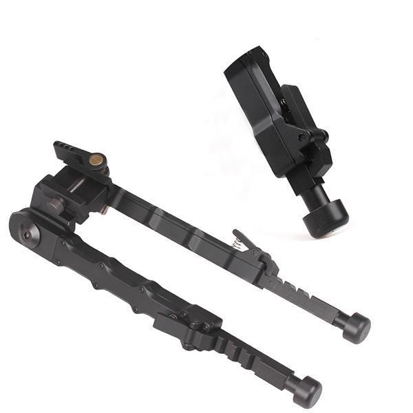 Tactical Support Bipod Outdoor Tripod Adjustable Joint Converter 20mm Picatinny Accessories - Aimoptic
