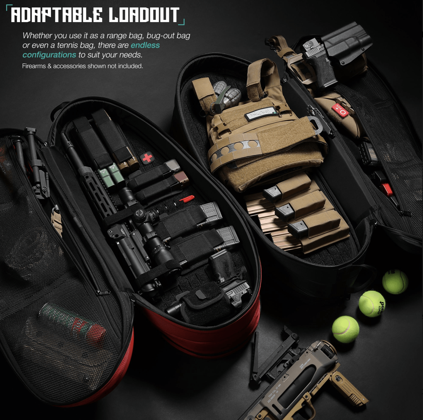 Tennis Pro Touring Tactical Case - Aimoptic