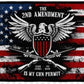 The 2nd Amendment is My Permit Flag - 3' x 5' - Aimoptic
