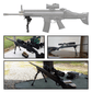 The AR - 15 5 Piece Package w/ Illuminated Scope, Green Laser,Dot Sight, .223 Bore Sight and Bipod - Aimoptic
