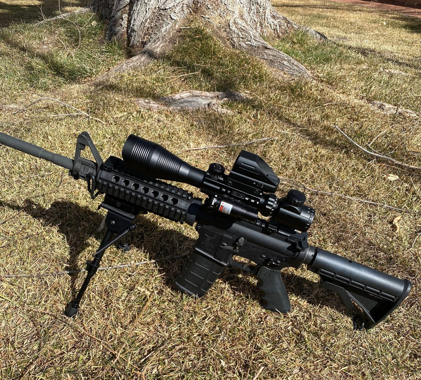 The Performance 5 Piece Package with Illuminated Scope - Aimoptic