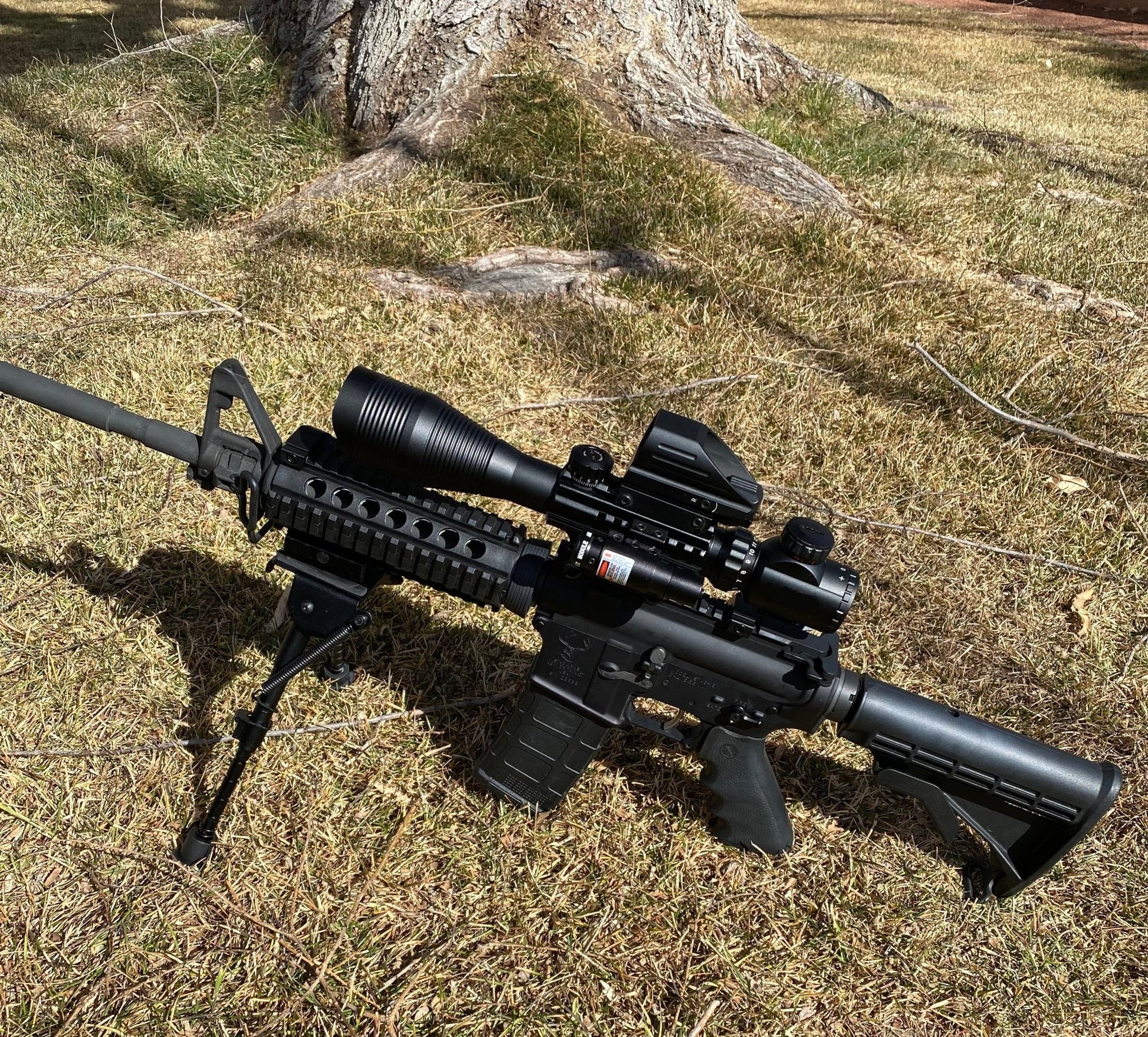 The Performance 5 Piece Package with Illuminated Scope - Aimoptic