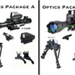 The Performance 5 Piece Package with Illuminated Scope - Aimoptic