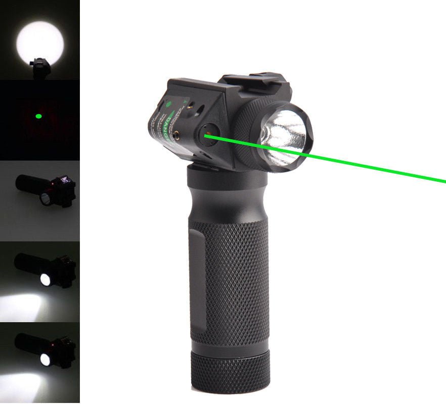 Vertical Foregrip 3 in 1 Flashlight - Aimoptic